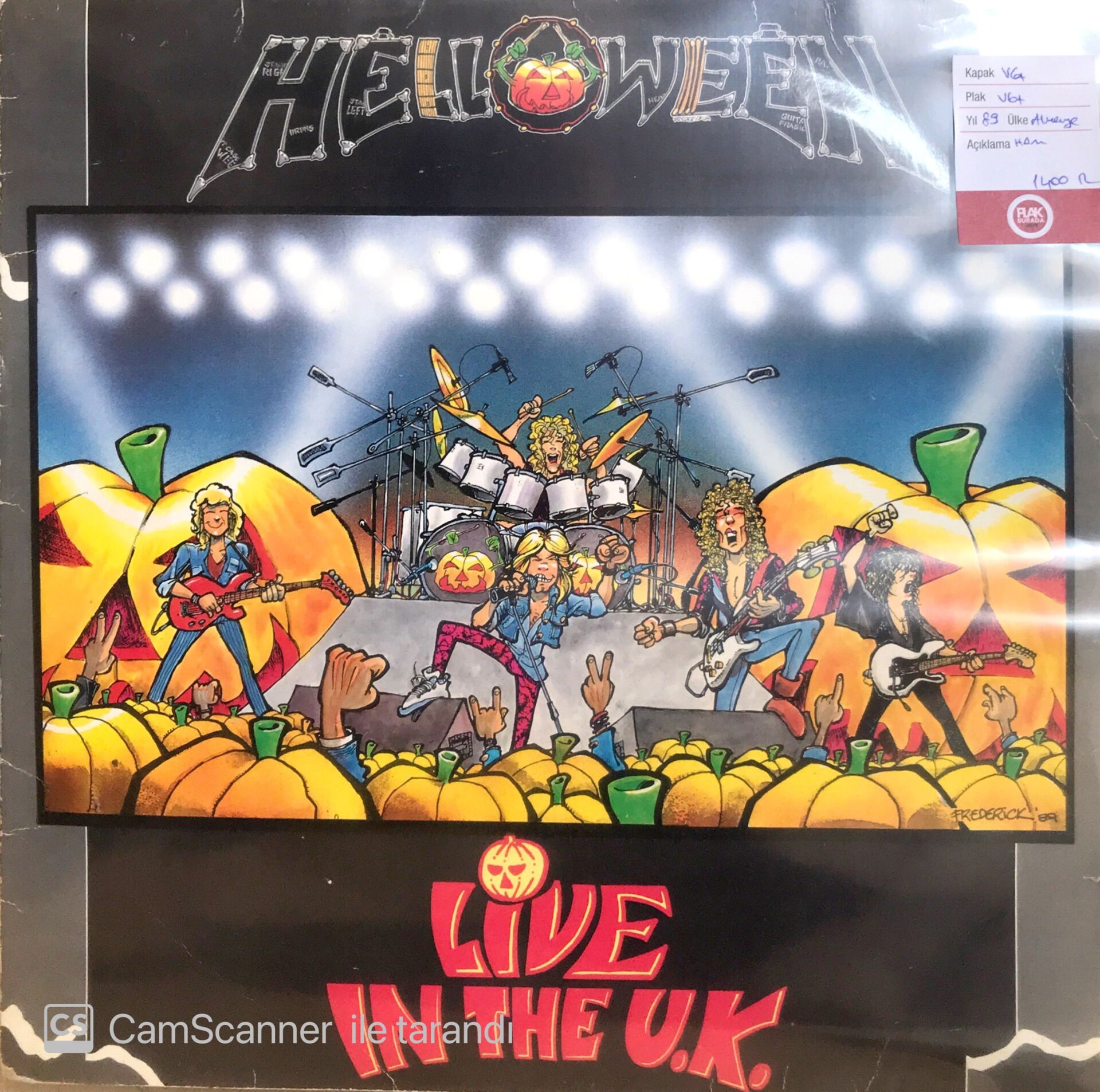 Helloween / Live In The U.K. LP