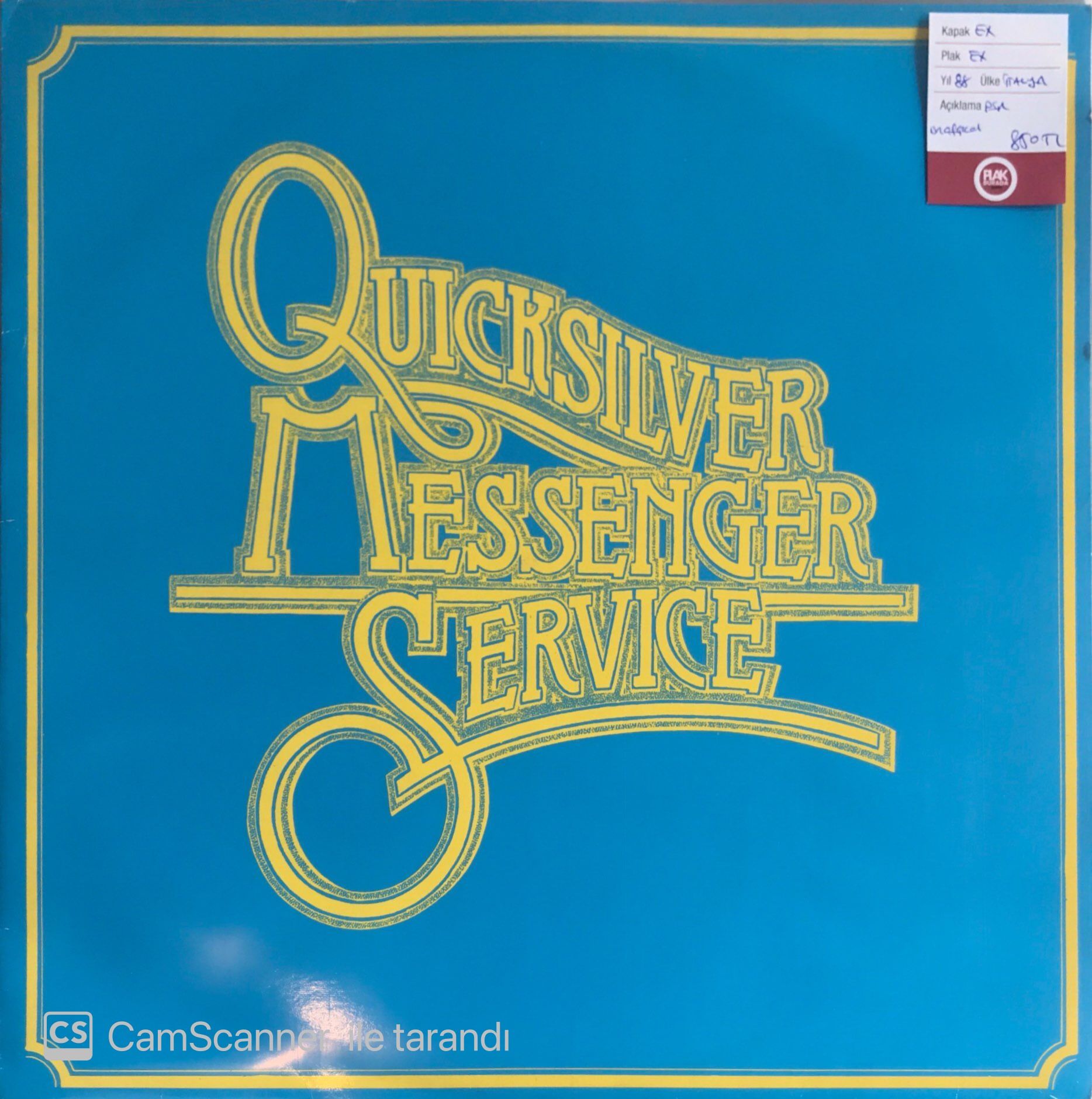 Quicksilver - Messenger Service LP (Unofficial)