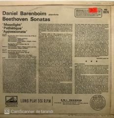 Beethoven Sonatas LP