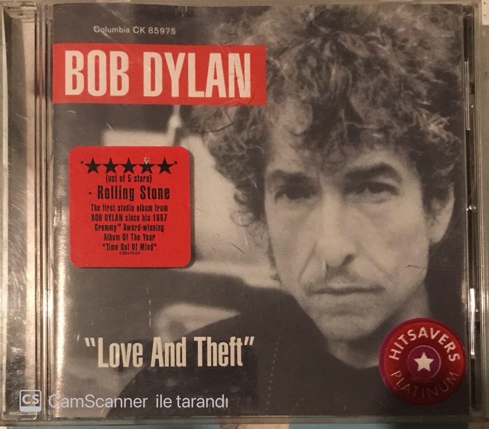 Bob Dylan Love And Theft CD