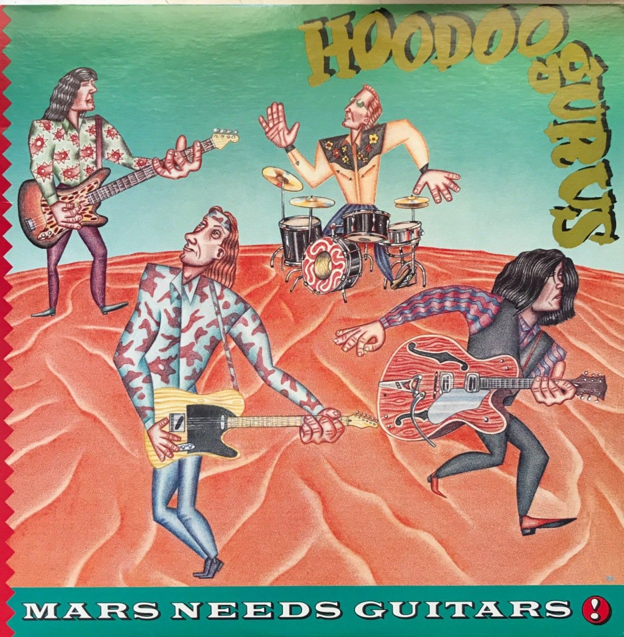 Hoodoo Gurus Mars Needs Guitars LP