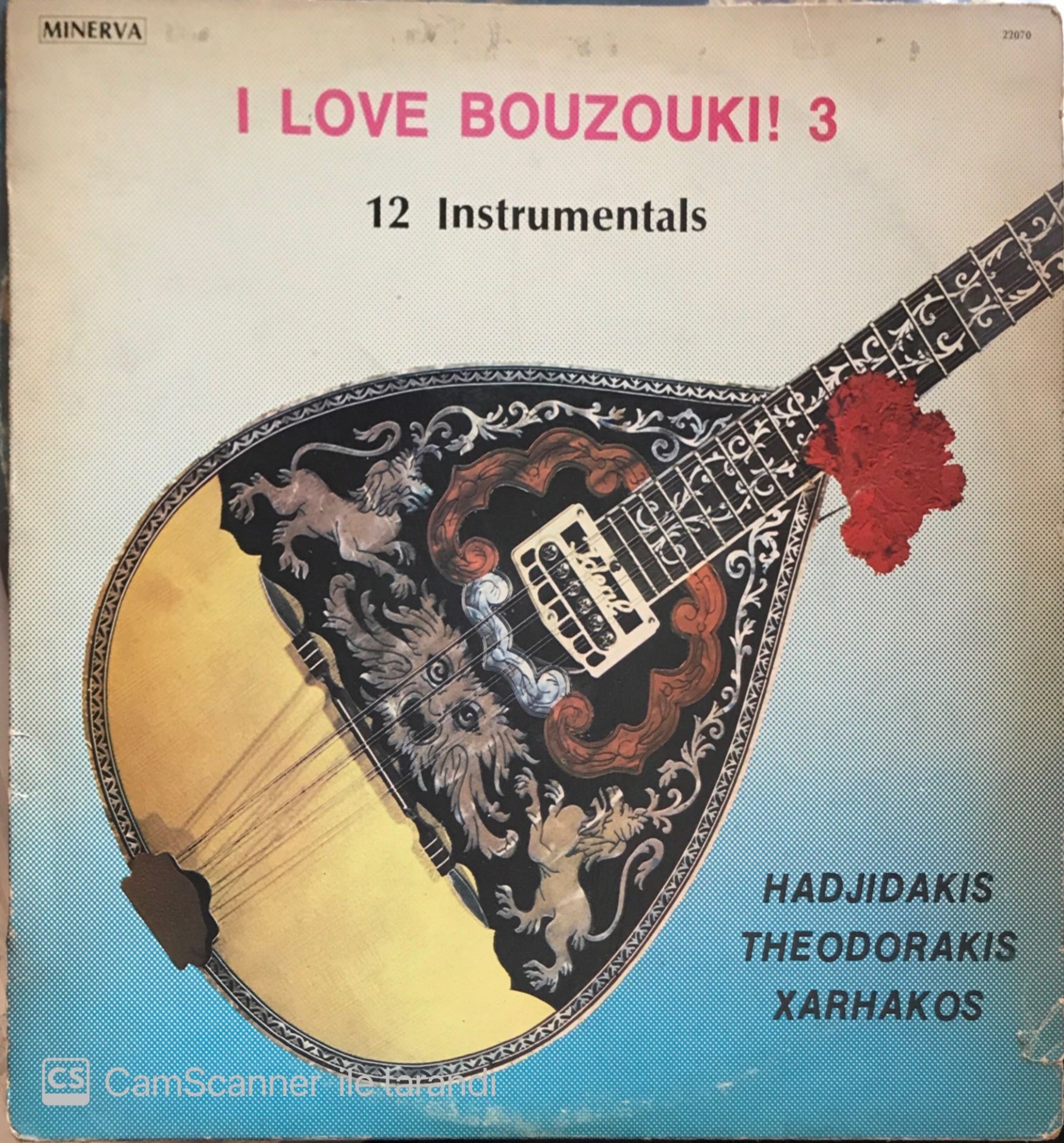 I Love Bouzouki! 3 - 12 Instrumentals LP