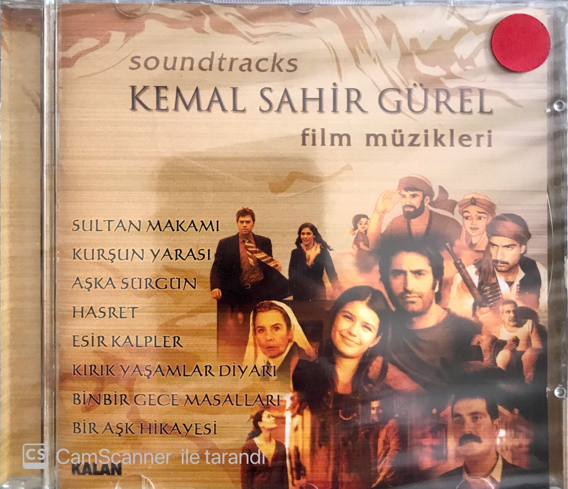 Kemal Sahir Gürel / Film Müzikleri - Soundtracks CD