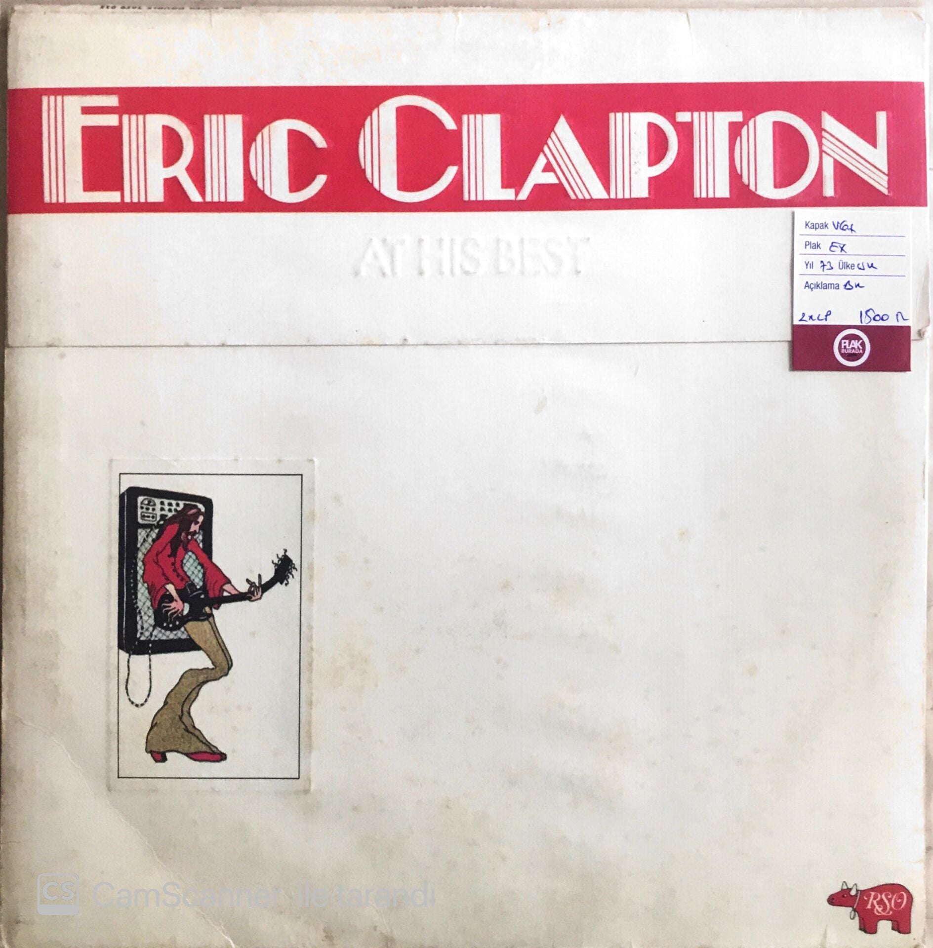 Eric Clapton - At His Best - Double LP