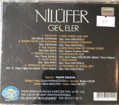 Nilüfer Geceler CD