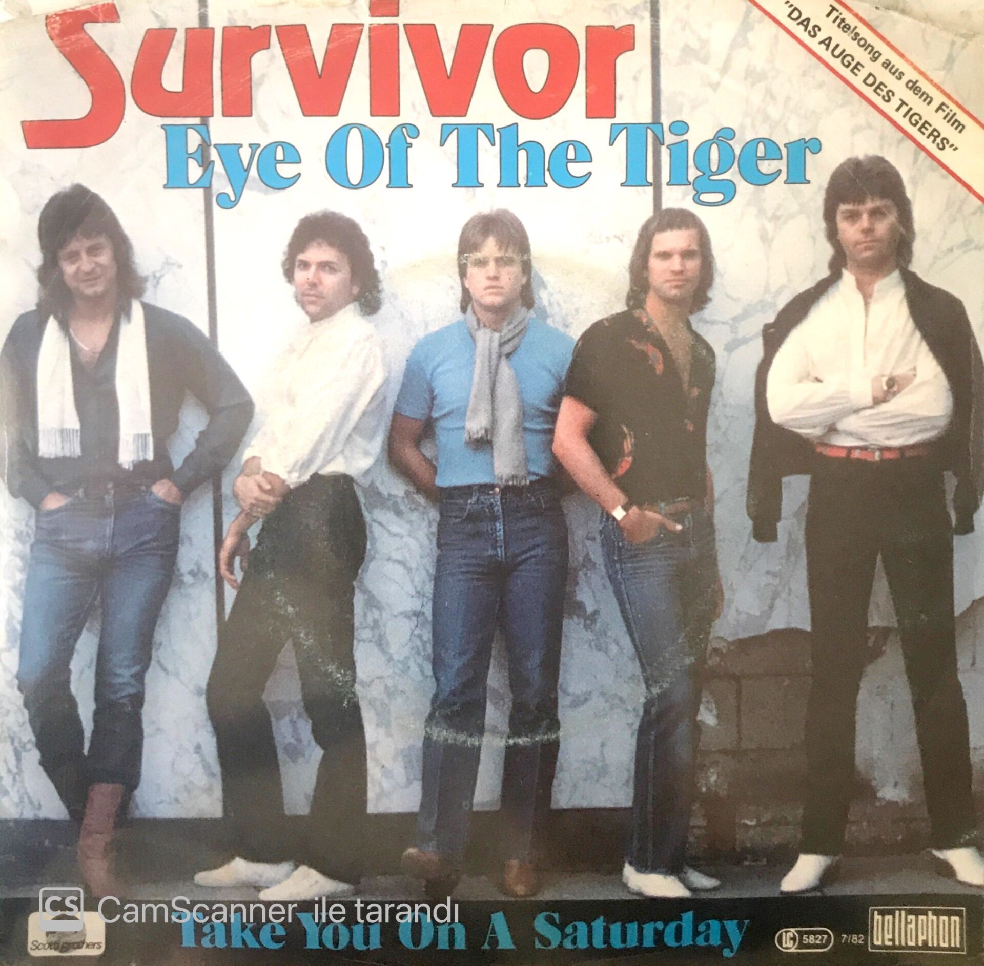 Survivor / Eye Of The Tiger 45lik