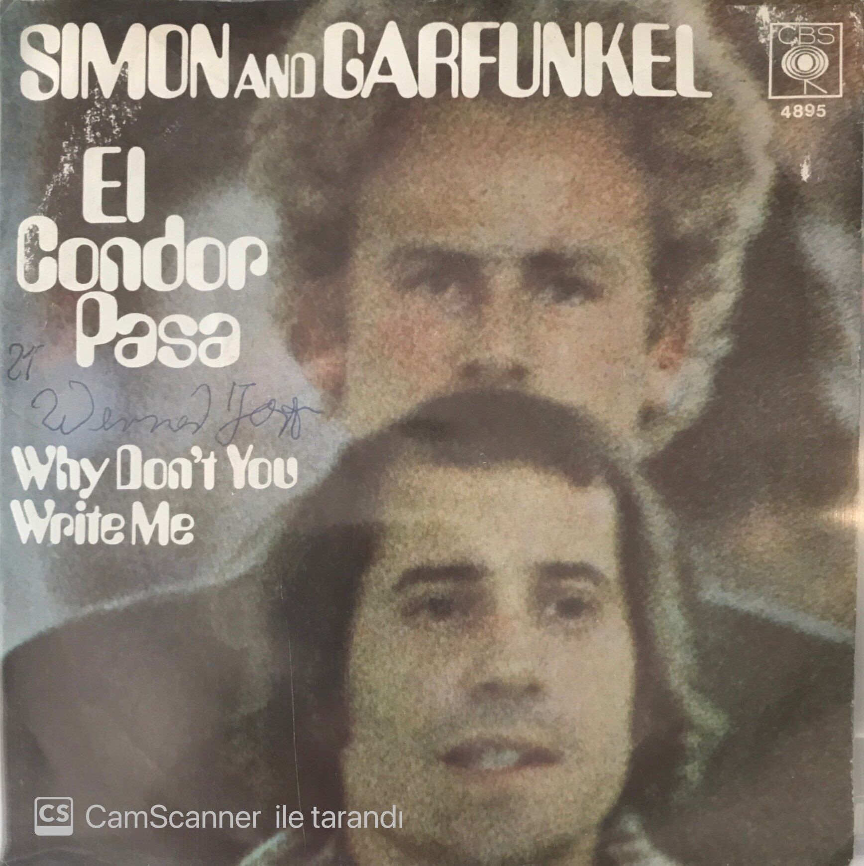 Simon And Garfunkel El Condor Pasa 45lik