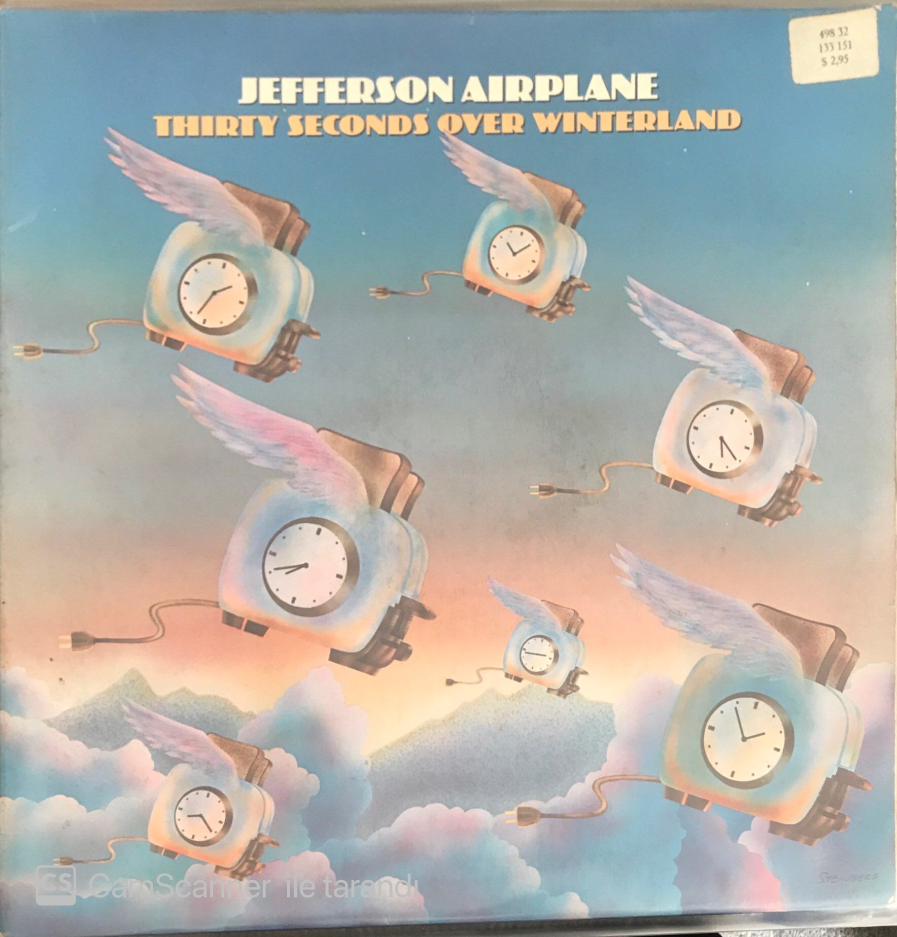 Jefferson Airplane Thirty Seconds Over Winterland LP