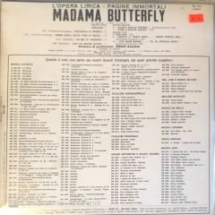 G. Puccini Madama - Butterfly LP