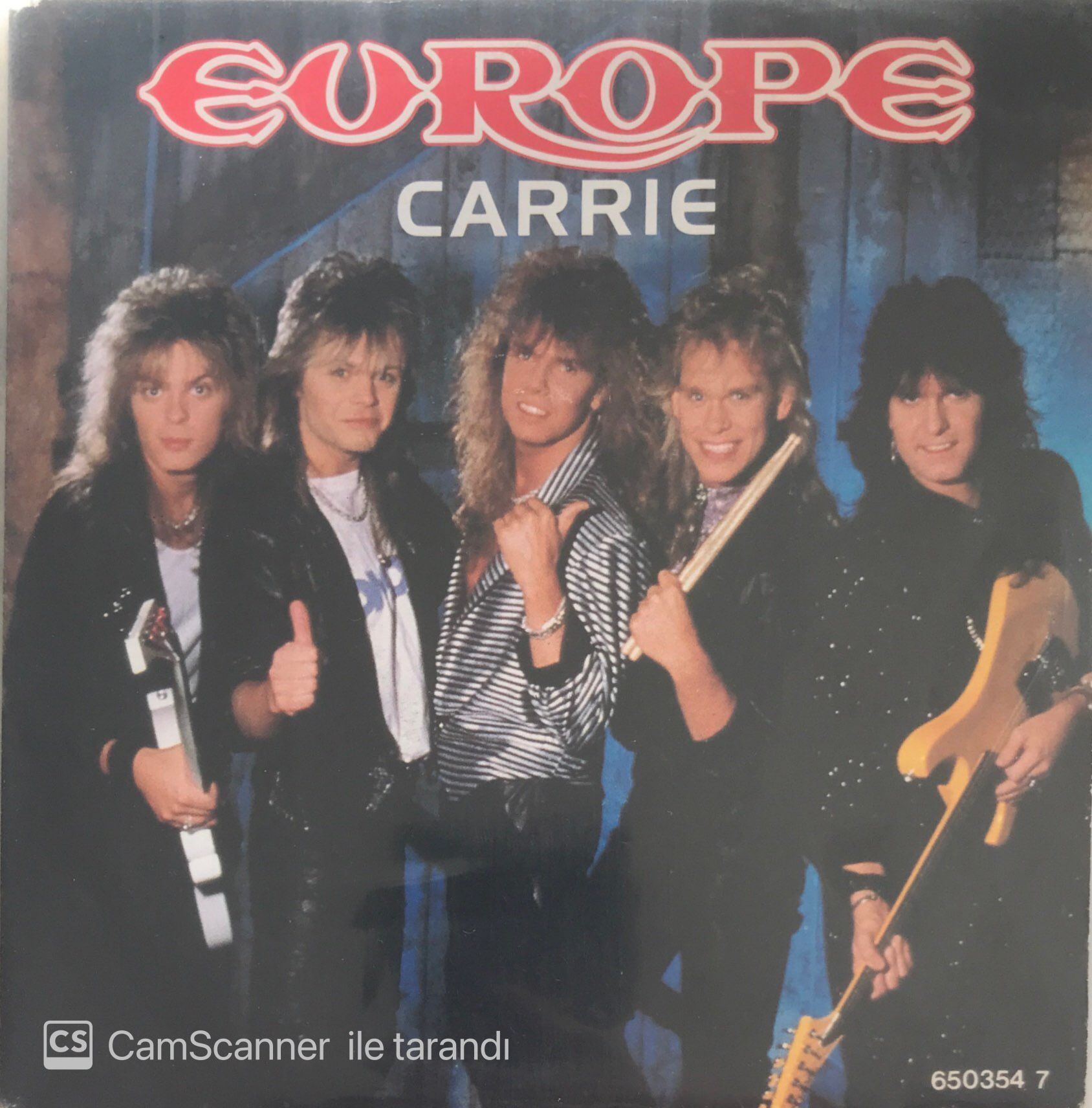 Europe - Carrie 45lik