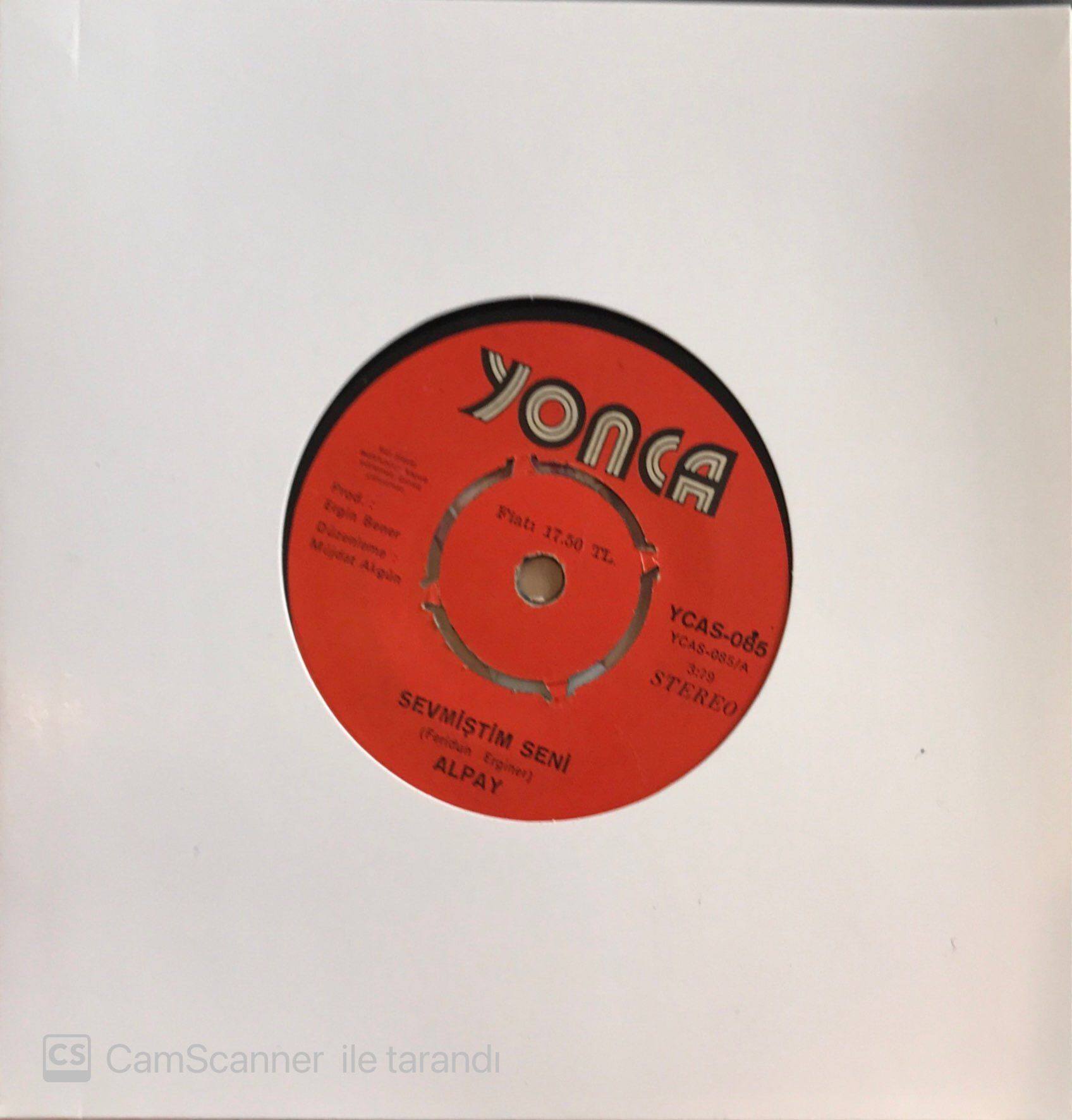 Alpay - Sevmiştim Seni 45lik