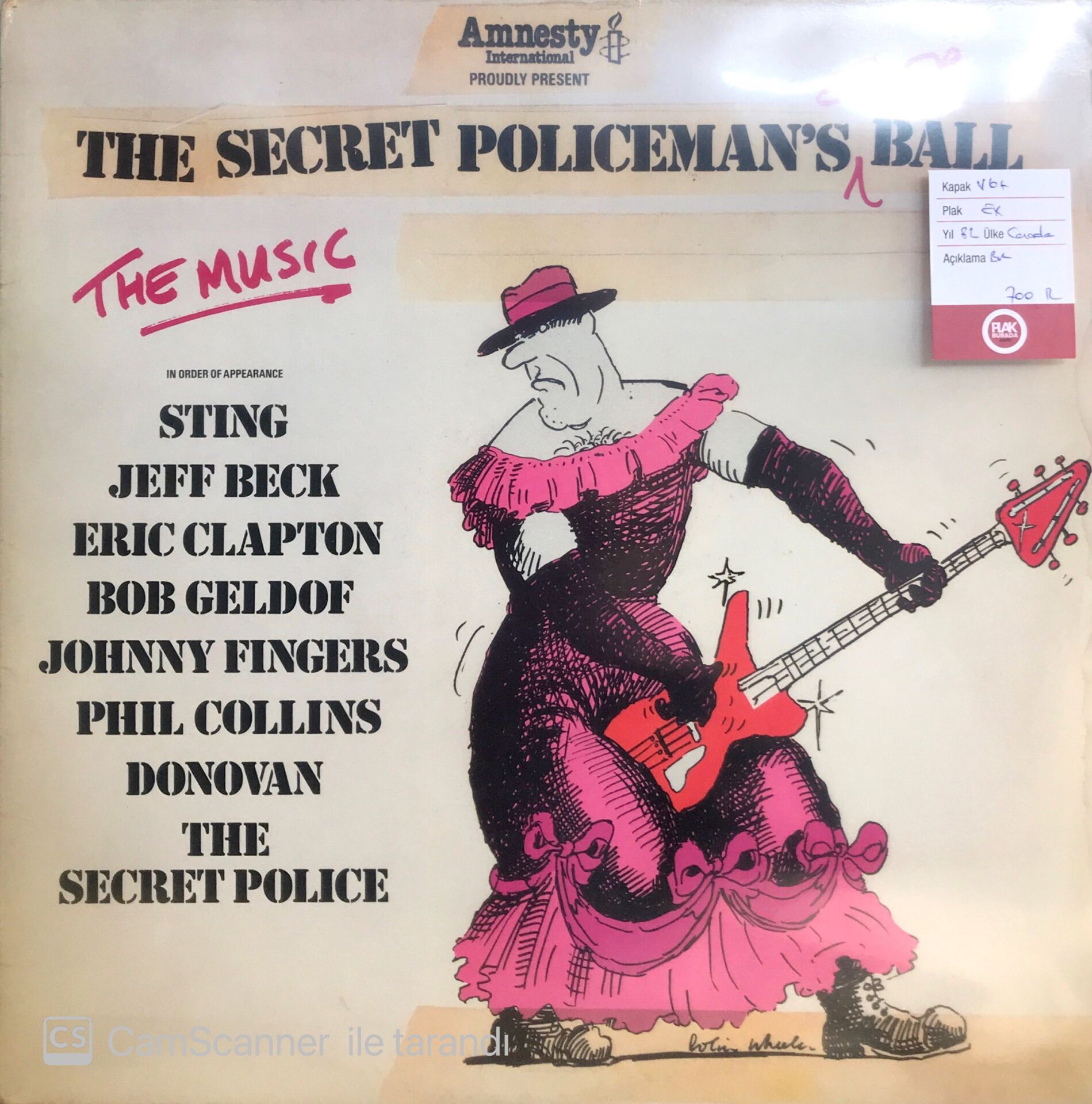 The Secret Policeman's Other Ball / The Music LP