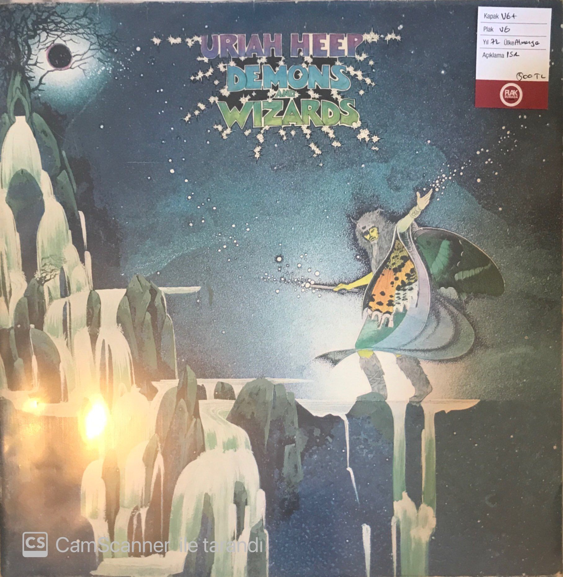 Uriah Heep Demons And Wizards LP