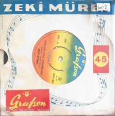 Zeki Müren -Yollar Uzak Gelemedim/Seninle Bir Sonbahar - 45'lik