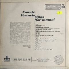 Connie Francis Sings For Mama LP
