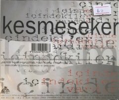 Kesme Şeker İçinde İçindekiler Vardır CD