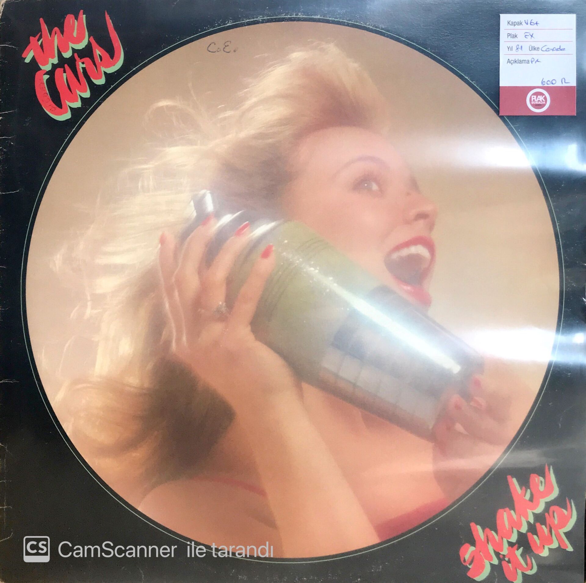 The Cars / Shake It Up LP