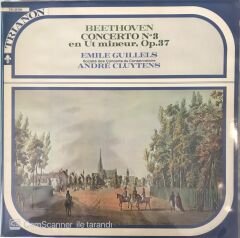 Beethoven Concerto N' 3 En Ut Mineur Op.37 - Emile Guillers Andre Cluytens LP