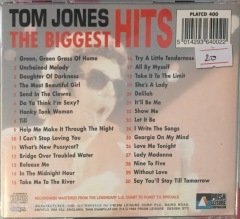Tom Jones The Biggest Hits CD