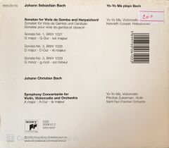 Yo Yo Ma Plays Bach CD