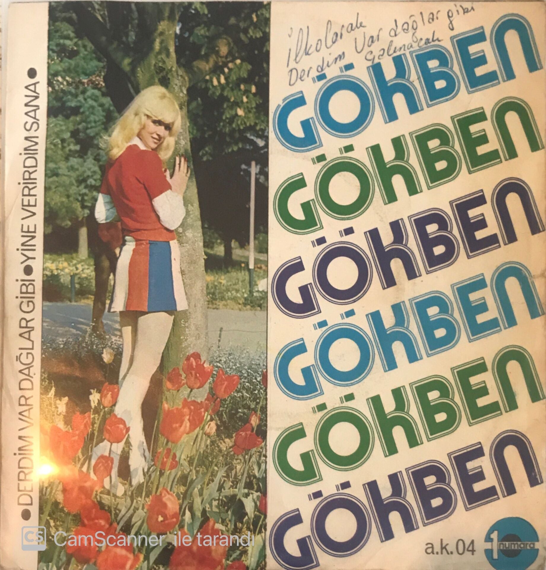 Gökben - Derdim Var Dağlar Gibi 45lik