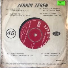 Zerrin Zeren - Yazık Sana 45lik