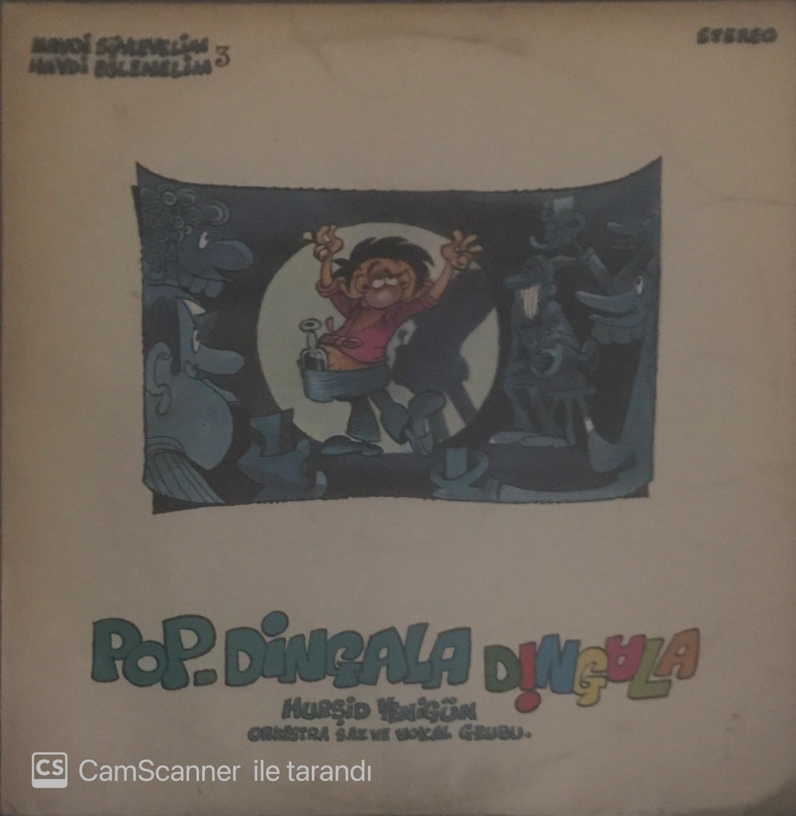 Hurşid Yenigün Orkestra Saz Ve Vokal Grubu Pop - Dingala Dingala LP