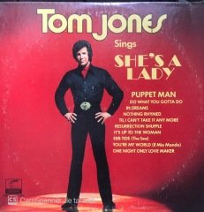 Tom Jones Sings She's A Lady LP