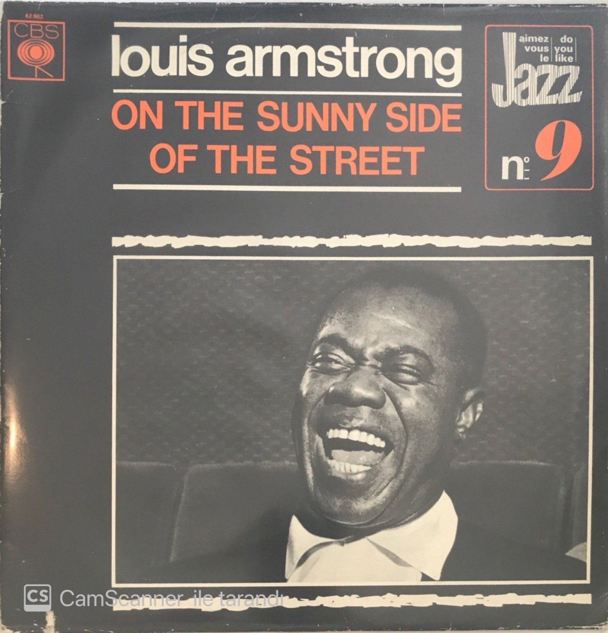 Louis Armstrong On The Sunny Side Of The Street LP