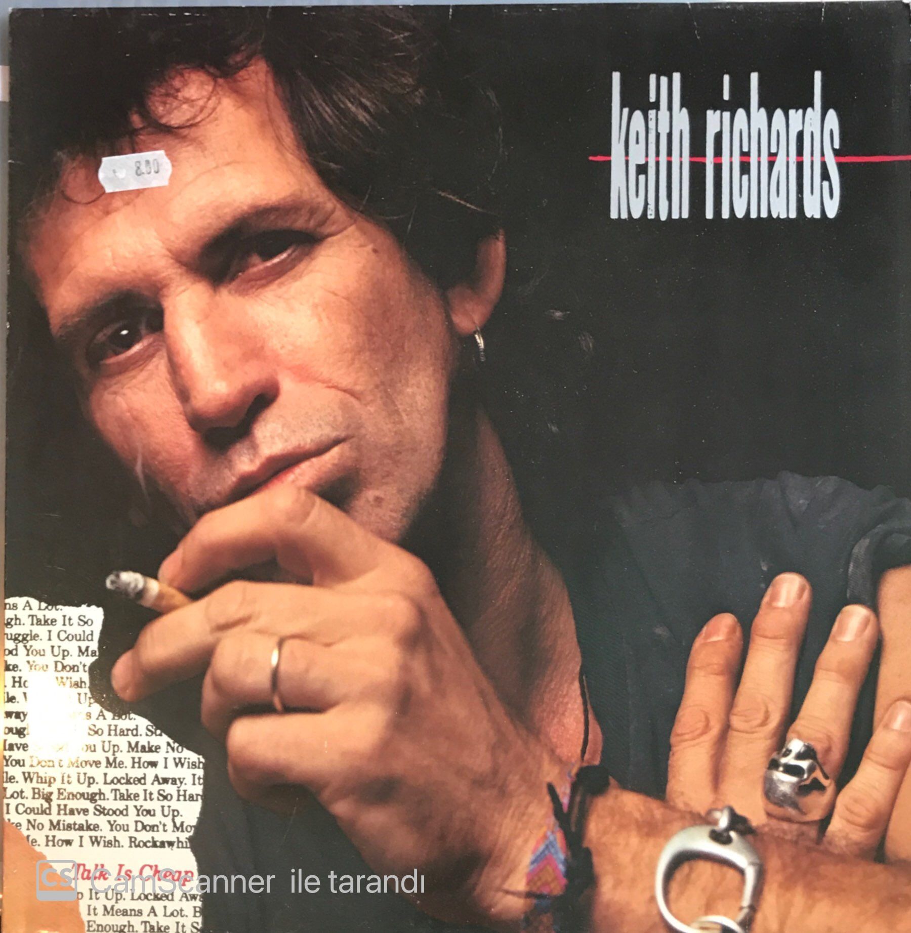 Keith Richards - Talk Is Cheap LP