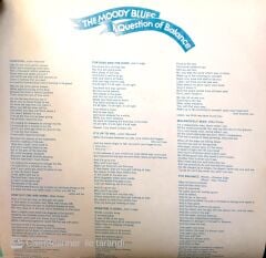 The Moody Blues Question Of Balance LP