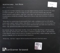 Aziz Nesin Akıntıya Karşı CD