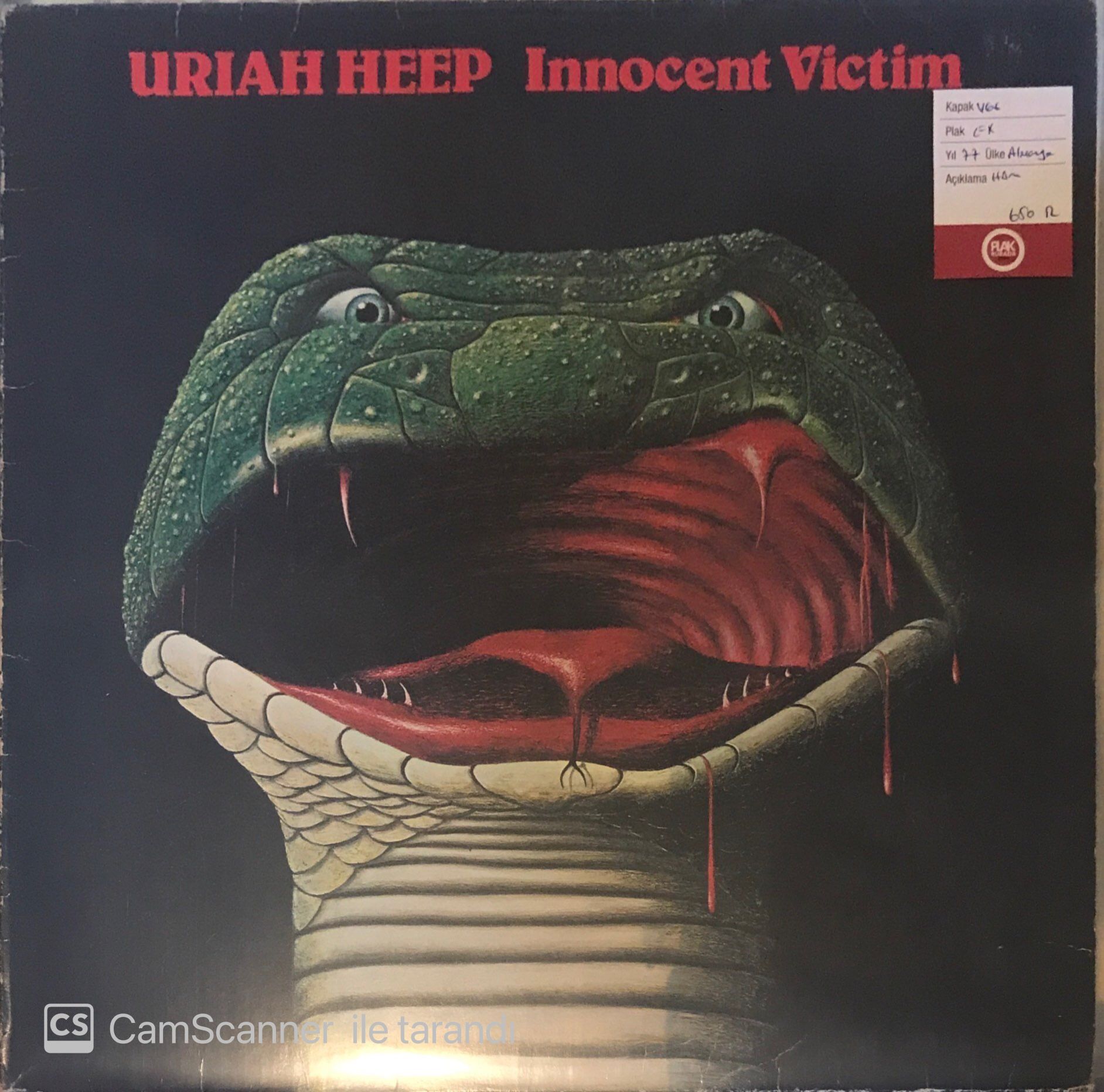 Uriah Heep - Innocent Victim LP