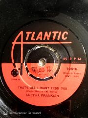 Aretha Franklin - Don't Play That Song - 45'lik