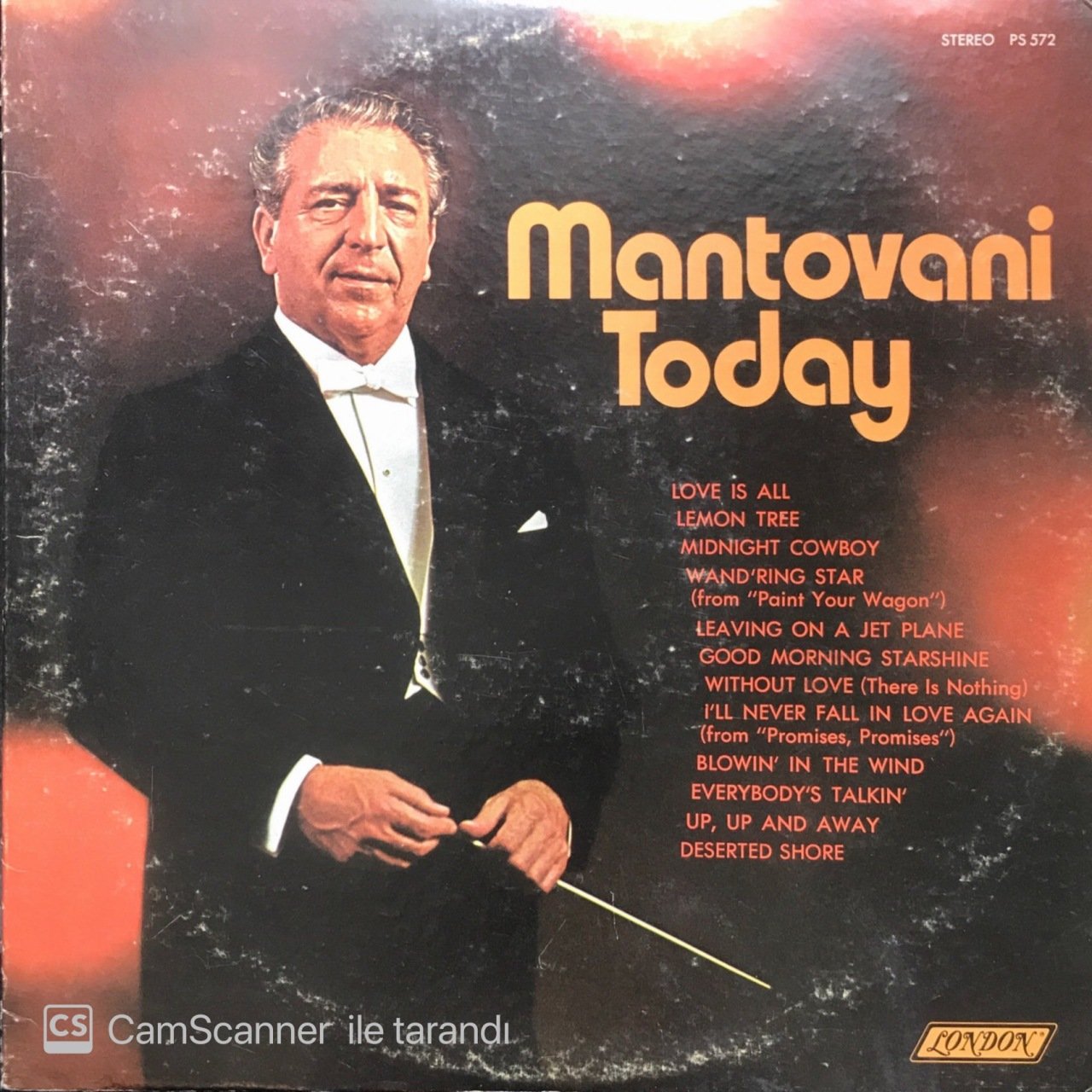 Mantovani And His Orchestra Mantovani Today LP