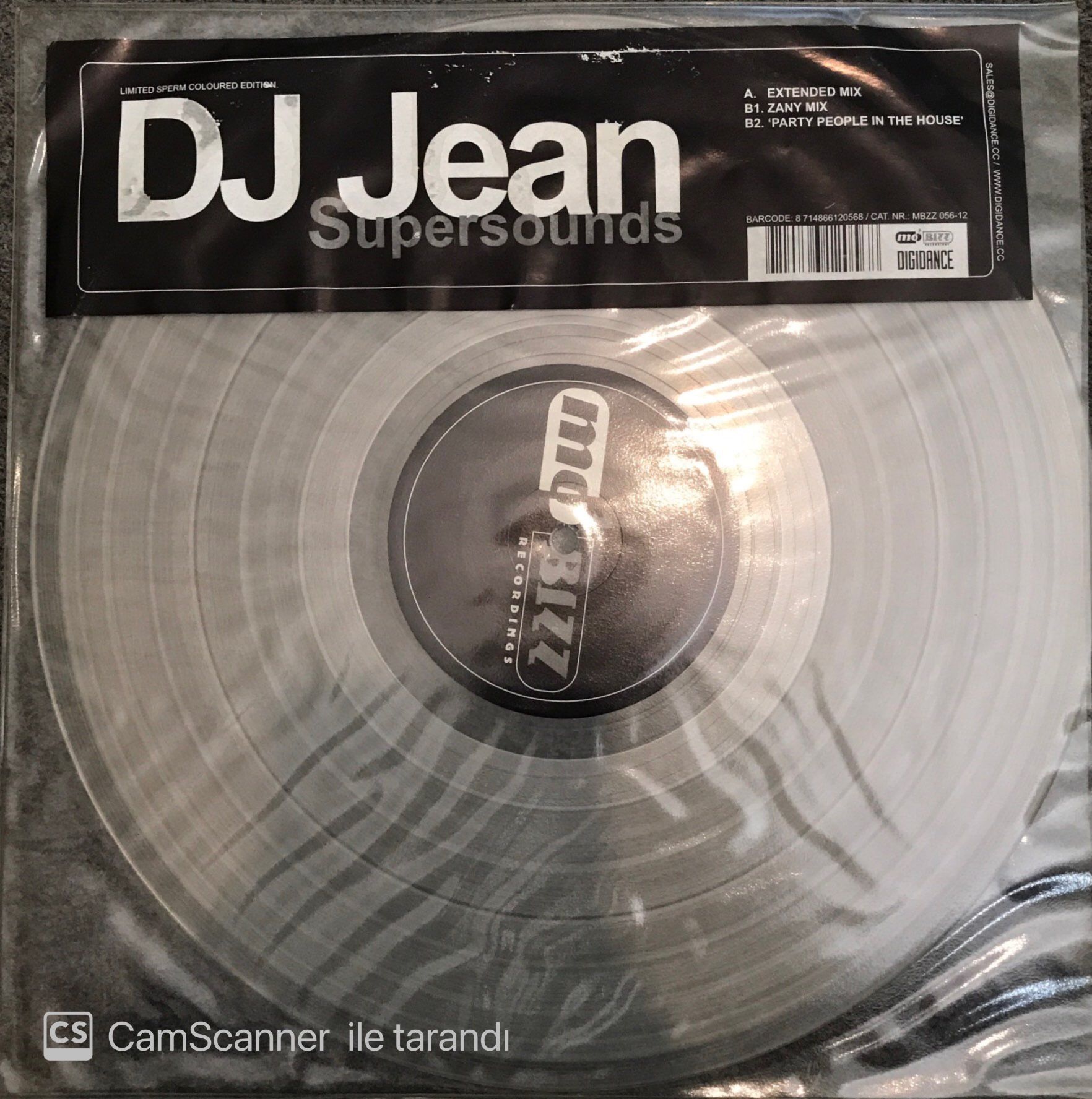 DJ Jean - Supersounds Şeffaf MAXİ