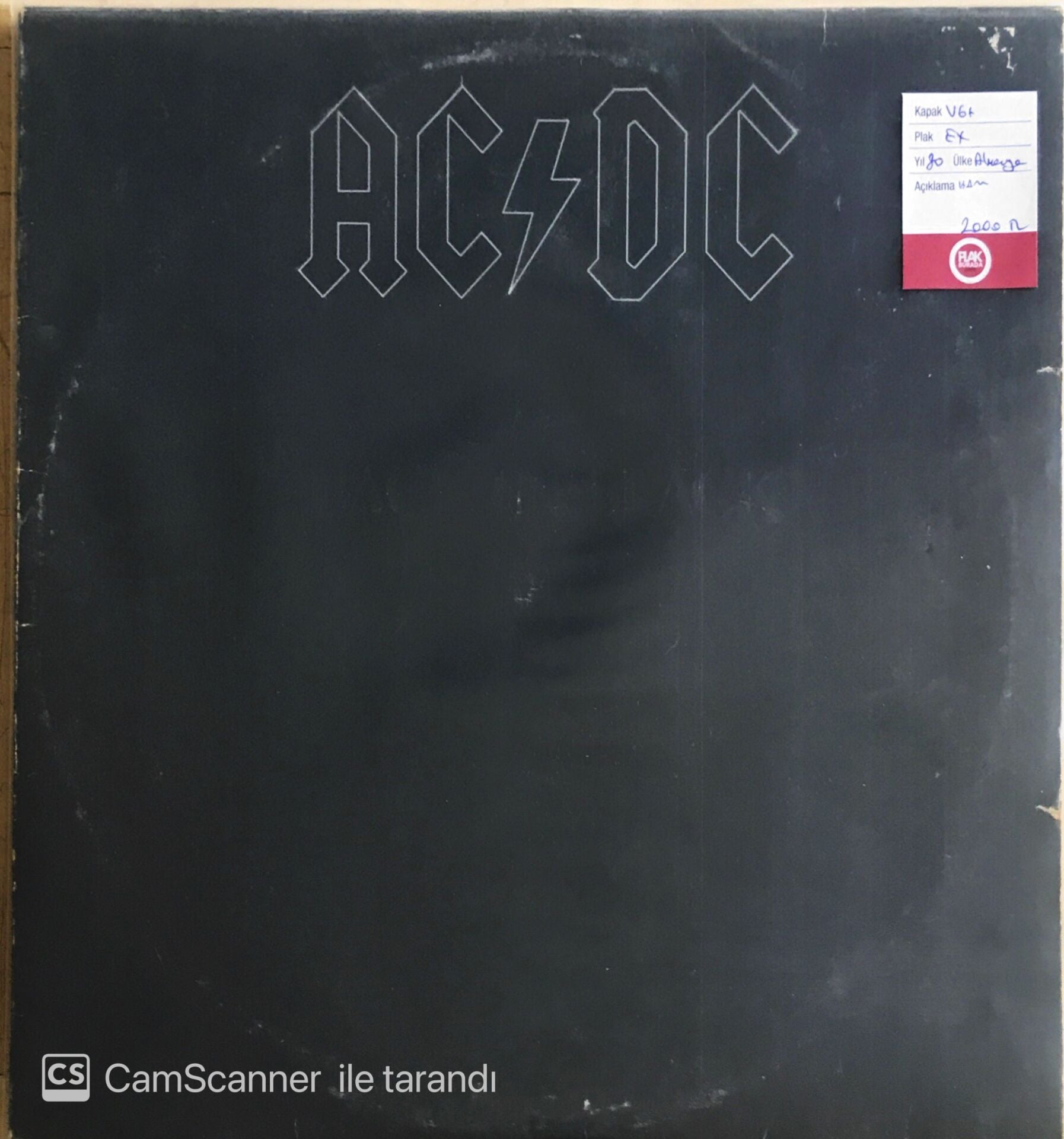 AC/DC - Back In Black - LP