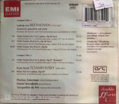 Beethoven Violing Sonatas Nos. 7-10 Tchaikovsky Piano Trio 2'li CD