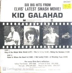 Elvis Presley In Kid Galahad - Six Great Songs - 45'lik