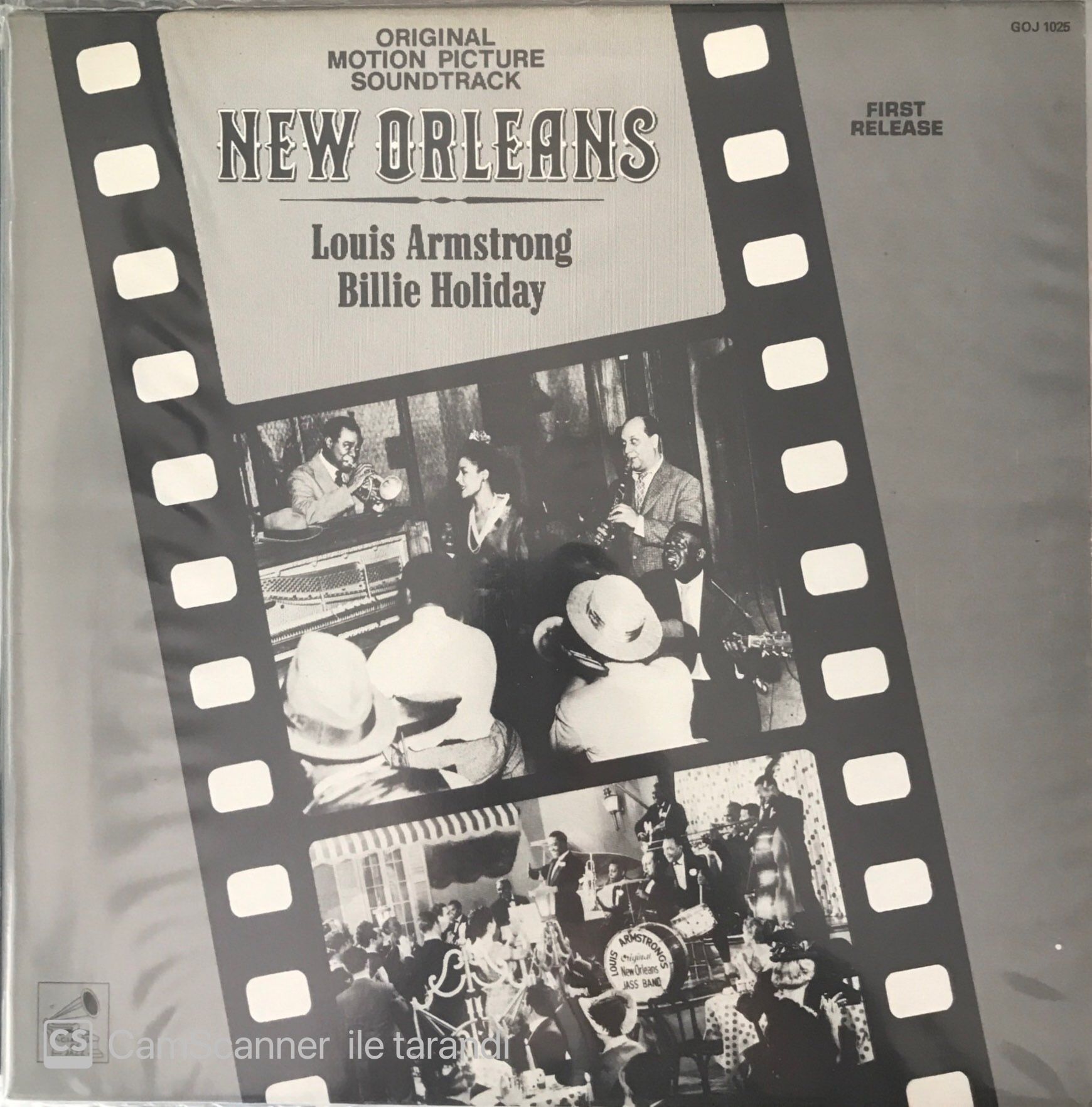 Original Motıon Picture Soundtrack New Orleans - Louis Armstrong Billie Holiday LP