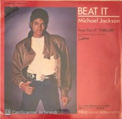 Michael Jackson Beat It Japon Baskı 45lik