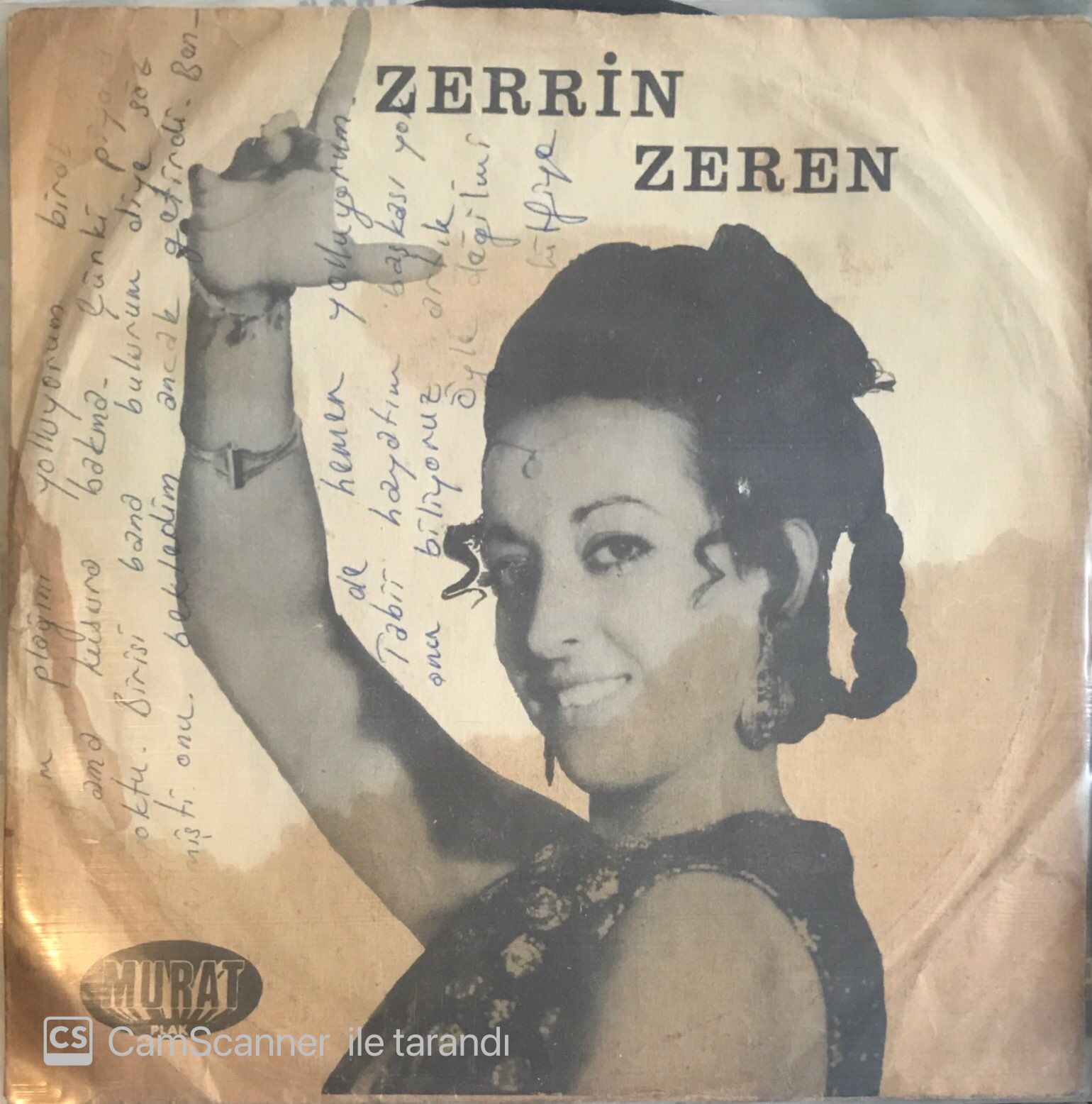 Zerrin Zeren - Karanlık Dünyam 45lik