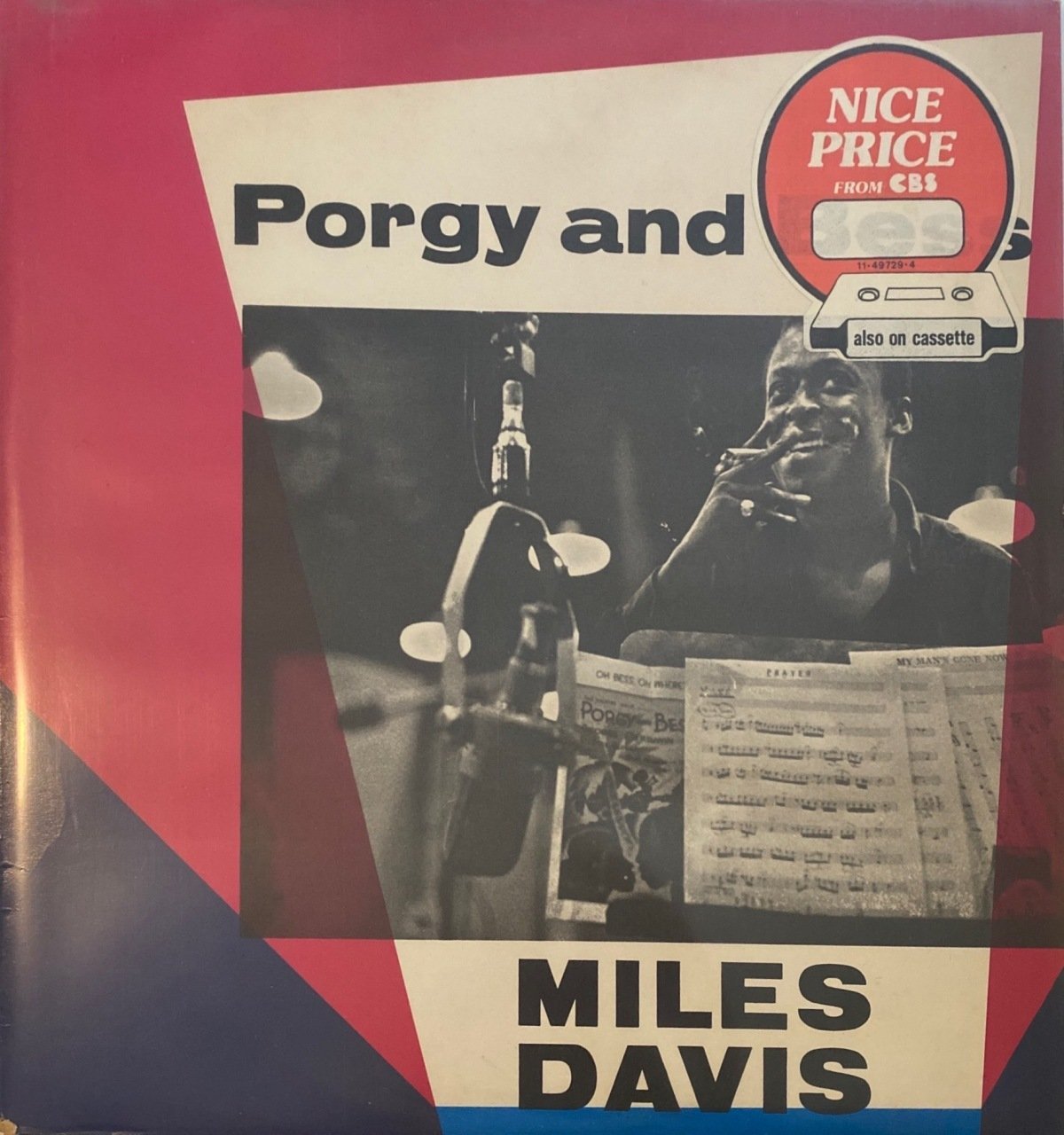 Miles Davis Porgy And Bess LP