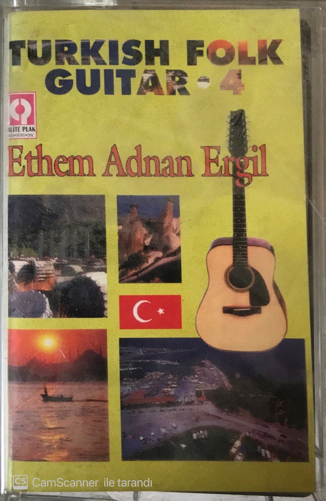 Turkısh Folk Guıtar 4 Ethem Adnan Ergil KASET