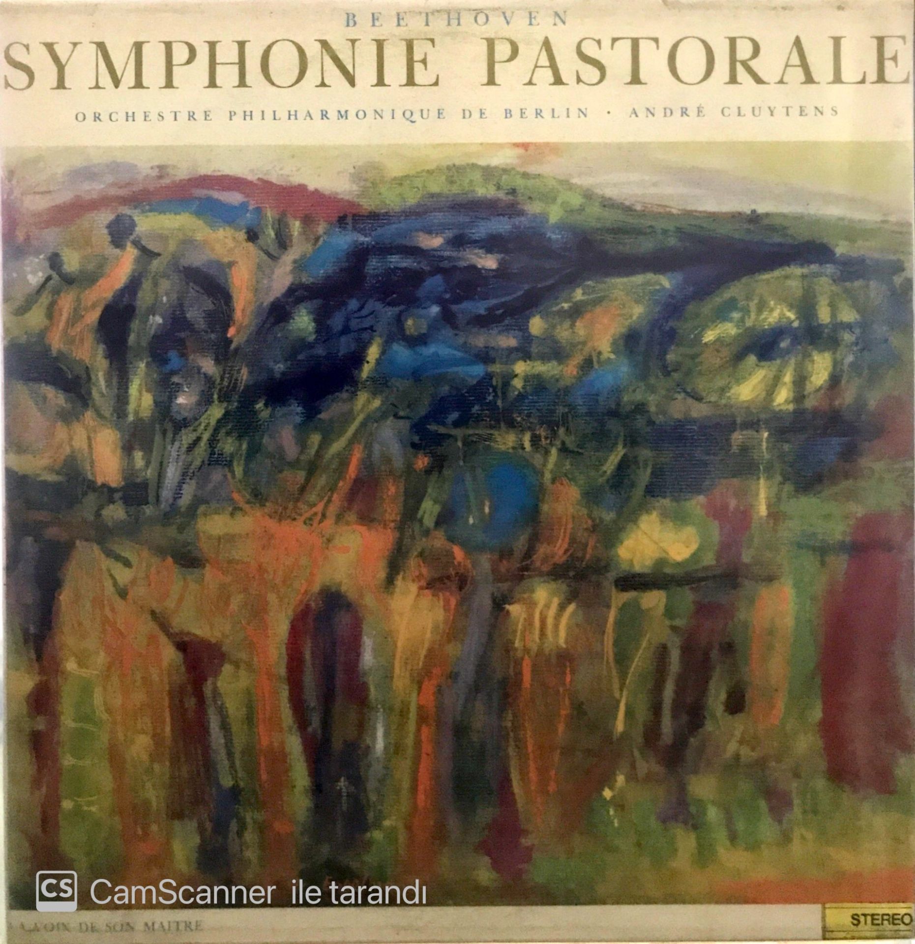 Beethoven Symphonie Pastorale LP