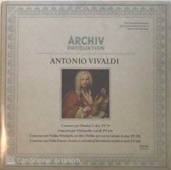 Antonio Vivaldi Concerto Per Flautino C-Dur PV 79 LP
