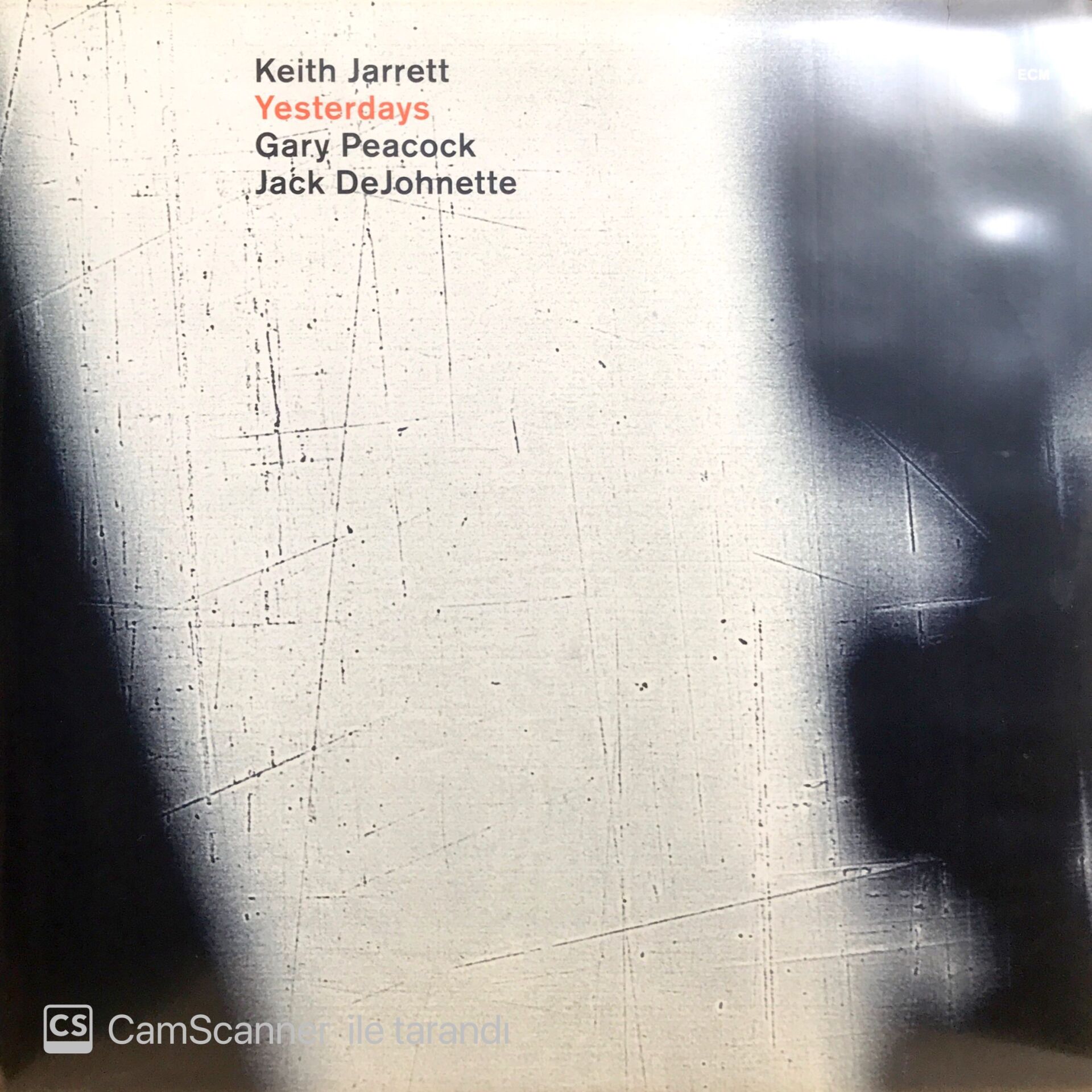 Keith Jarret - Gary Peacock - Jack DeJohnette / Yesterday Double LP