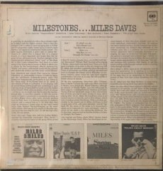 Miles Davis Milestones LP