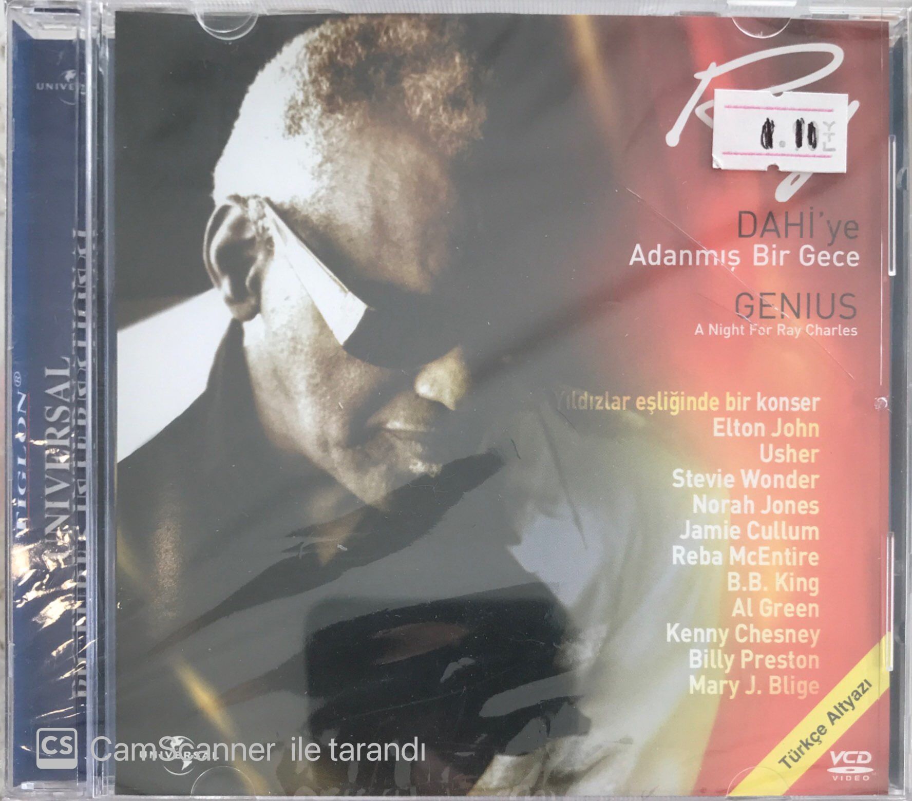 Ray Dahiye Adanmış Bir Gece - Genius A Night For Ray Charles CD