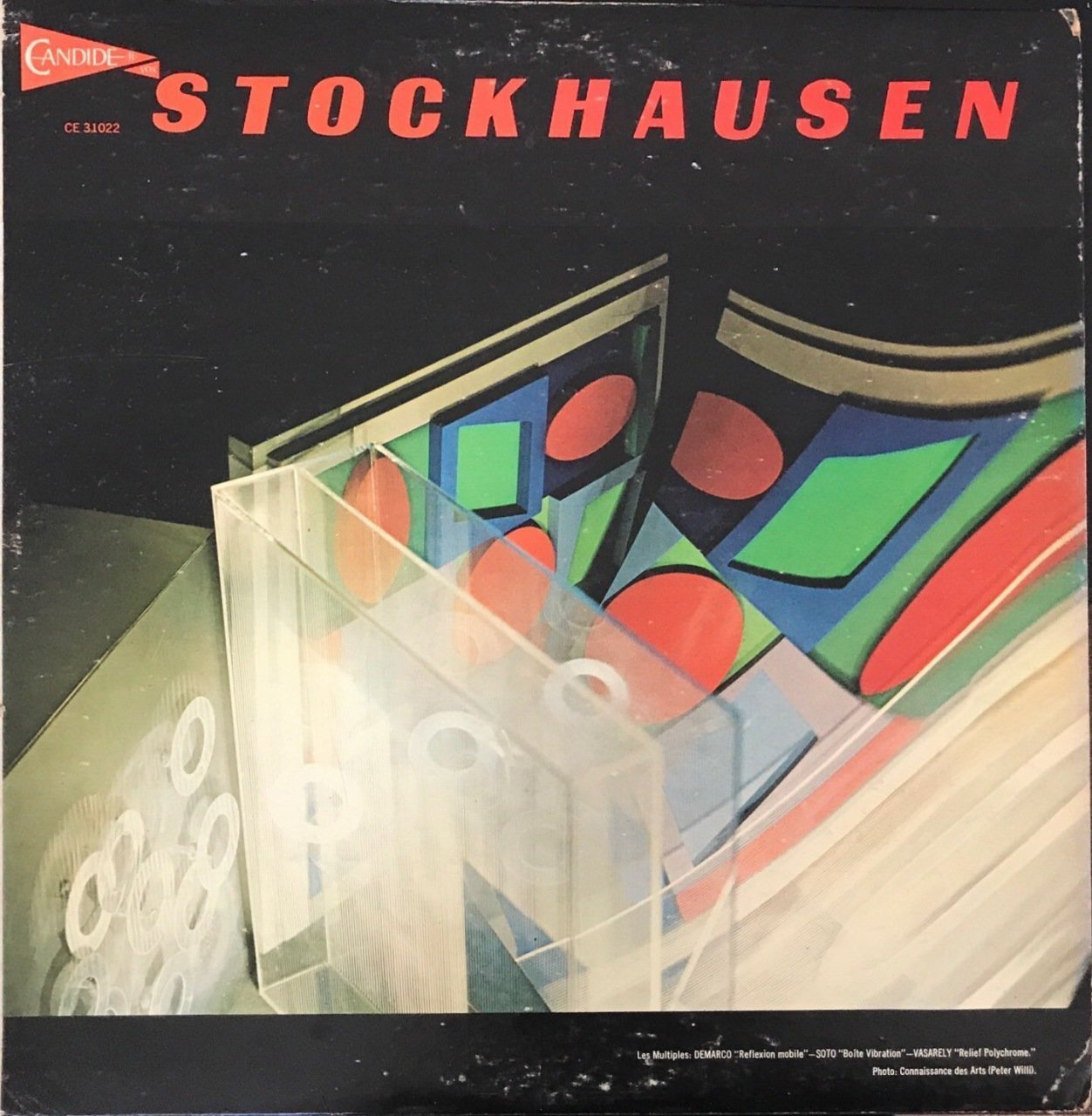 Karlheinz Stockhausen Kontakte LP